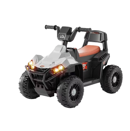 Elektrische Quad Peuter Grijs/Bruin | Russle