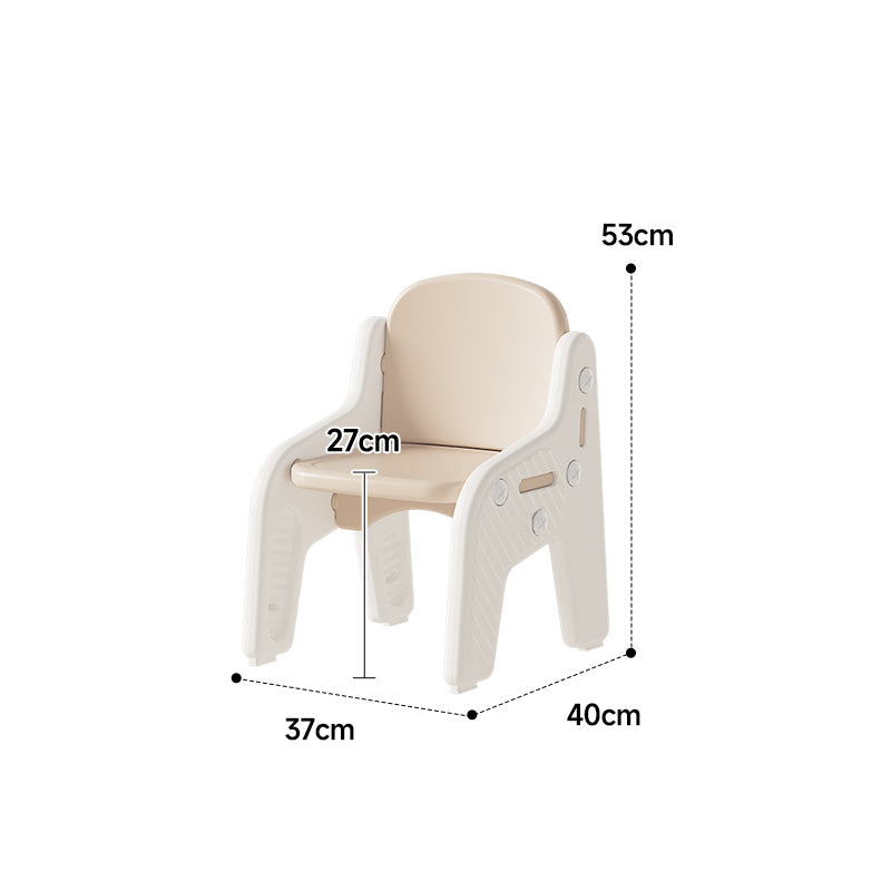 Tekenbord Kunststof Huis met Stoel - Beige | Russle