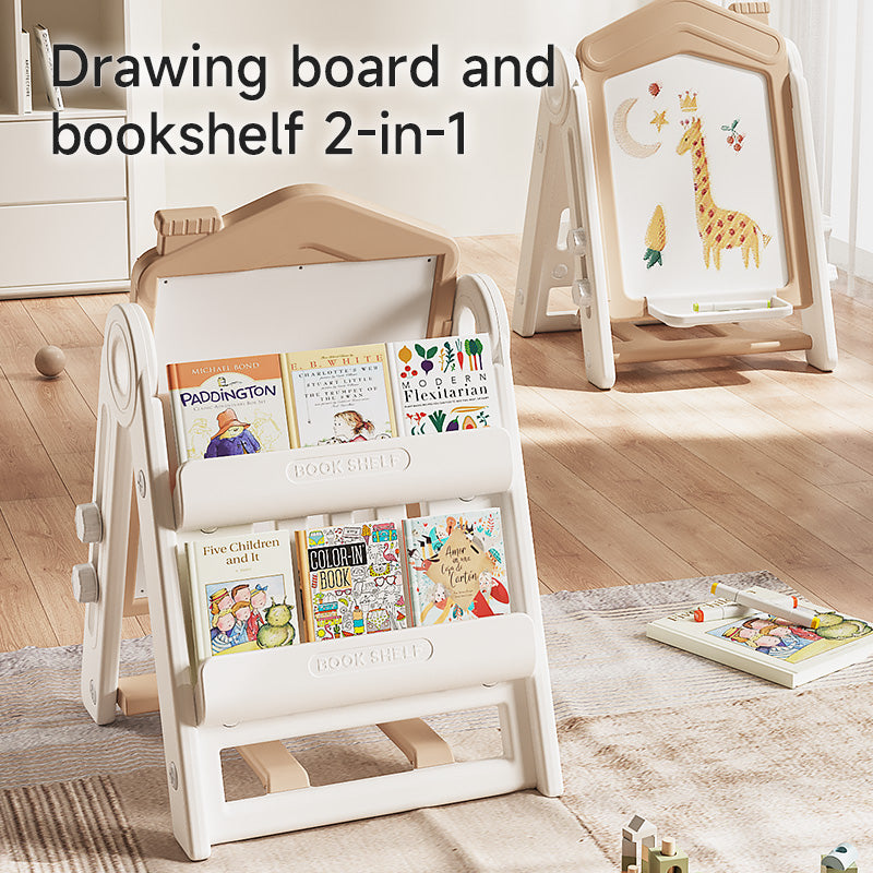Tekenbord Kunststof Huis met Stoel - Beige  | Russle
